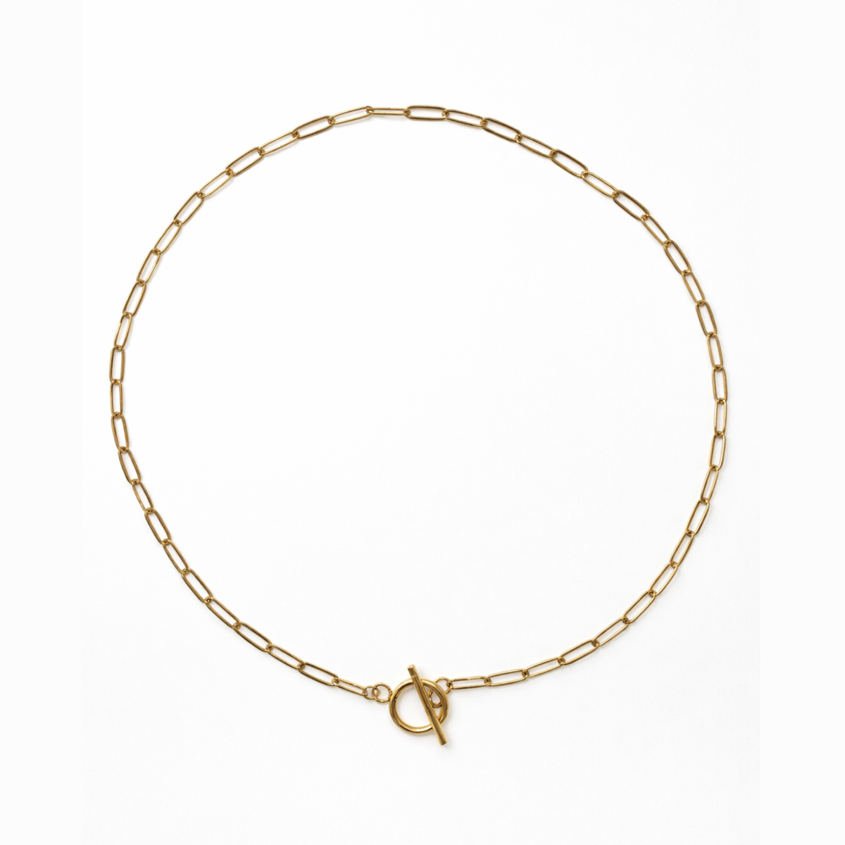 Paperclip Toggle Necklace