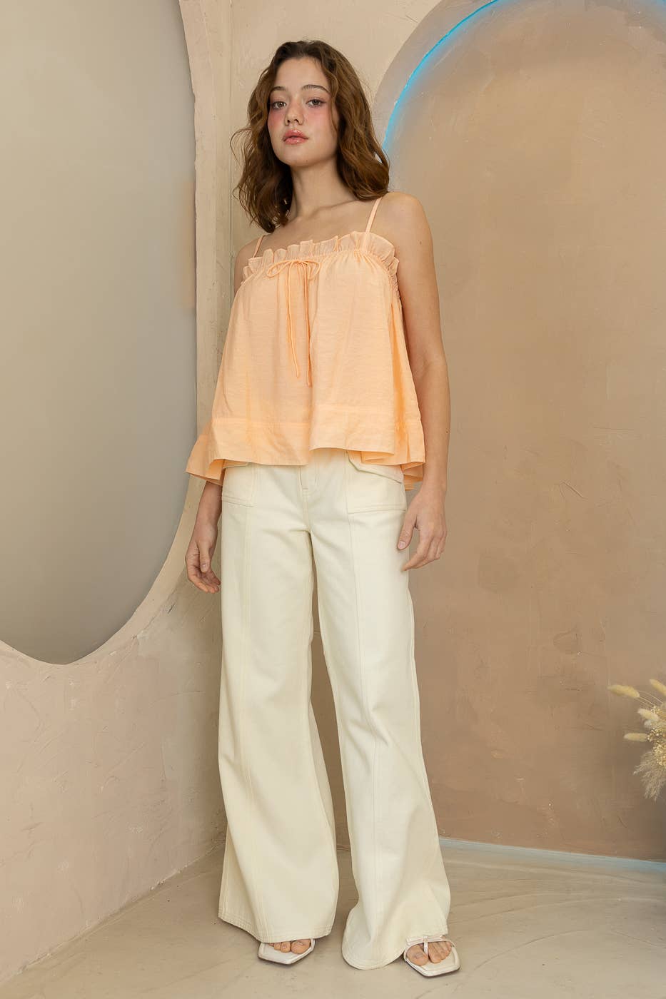 Relaxed Spaghetti Strap Top