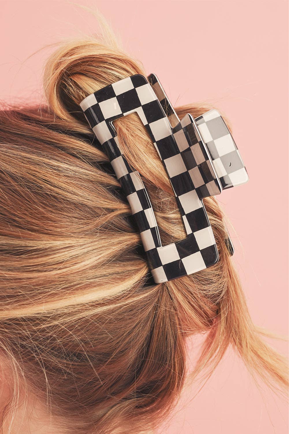 Checkered Claw Clip