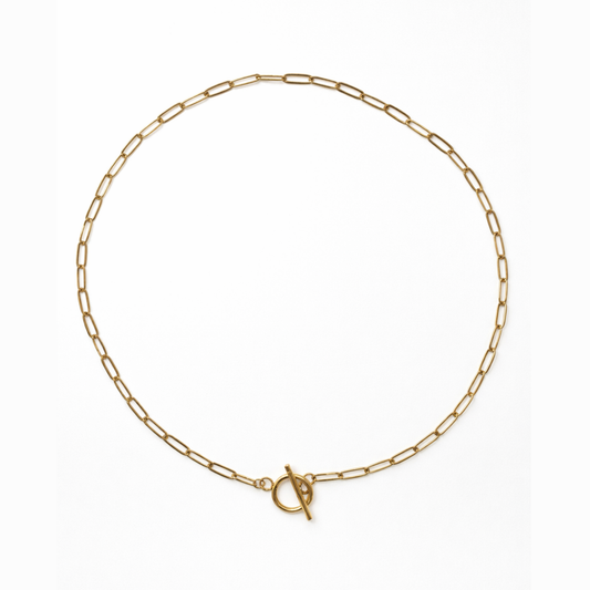 Paperclip Toggle Necklace